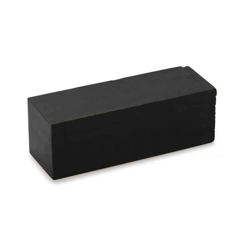 Gaboon Ebony Wood Turning Stock - Thickness:2" - Width:2" - Length:6"